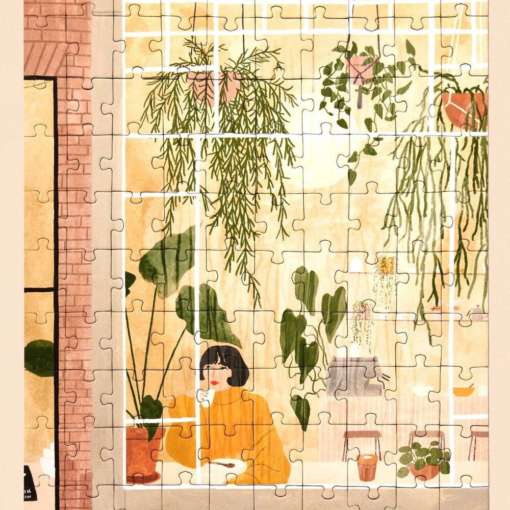 "Sunday Coffee" 100-Piece Puzzle